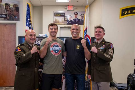 Famed MMA fighterâ€™s son enlists on an Army .